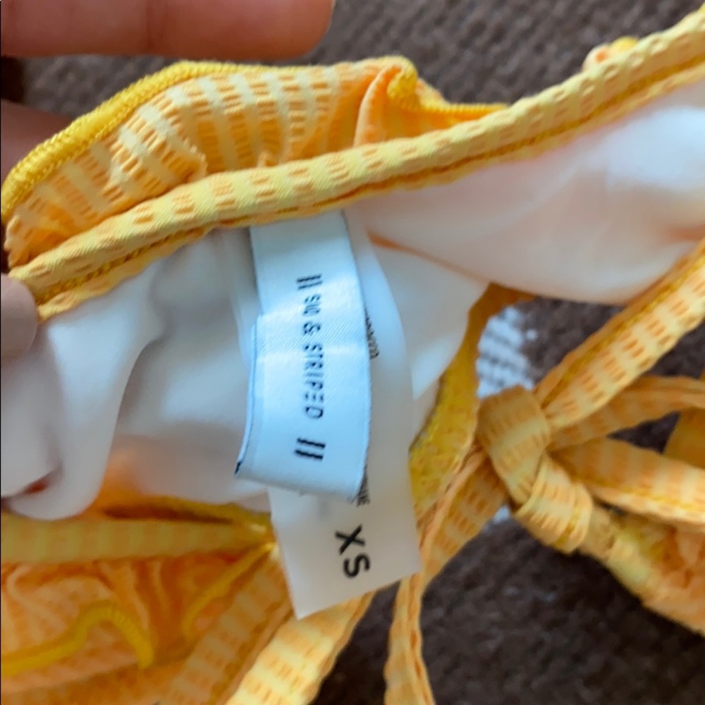 Solid & Striped Milly Yellow Bikini - image 4